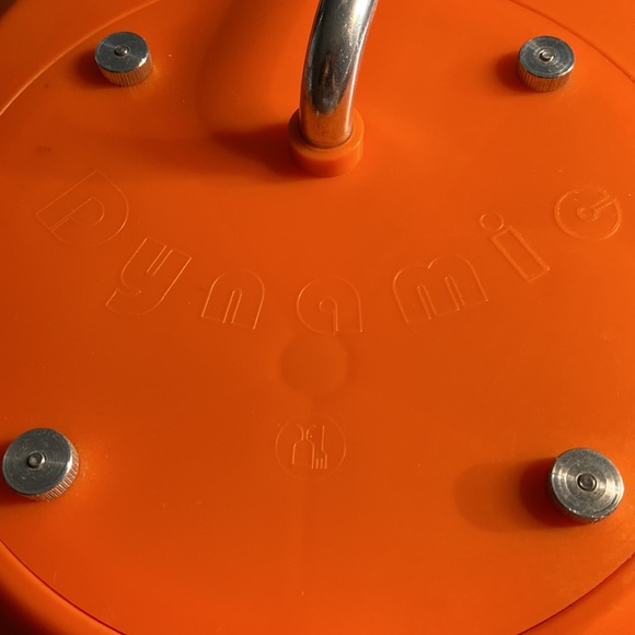 Dynamic Professional Manual Salad Spinner Dryer Commercial Restaurant Orange - Picture 8 of 8